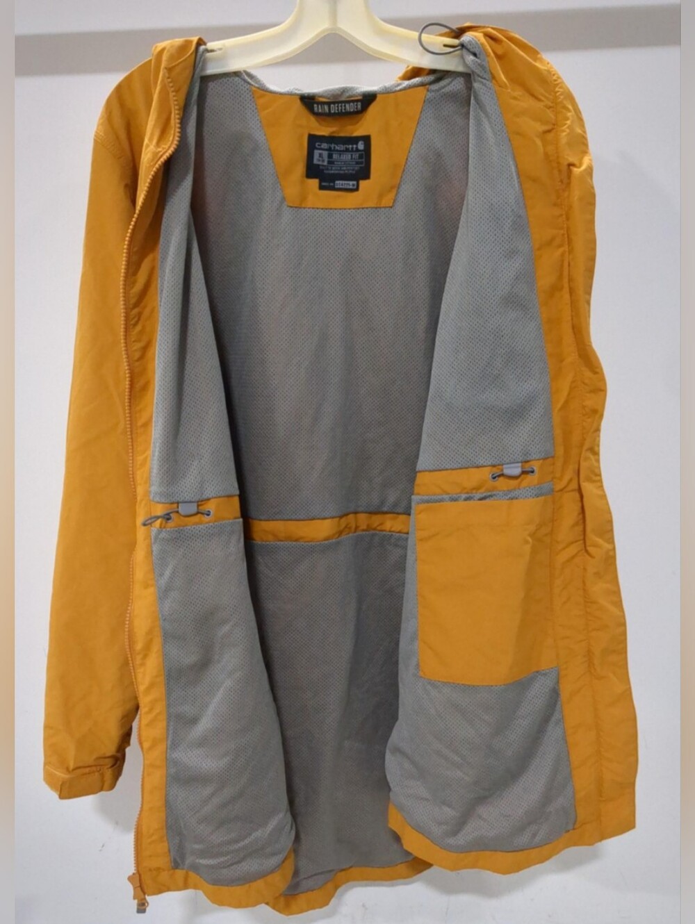 Carhartt Rockford Rain Defender Hooded Lightweight Jacket Size XL MSRP $79.99 - Picture 4 of 5